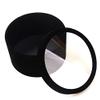 Crysdaralovebi Flowers Gift Packaging Boxes with PVC Window Florist Flower Arrangement Hat Paper Gift Box Valentine's Day Party Supplies (Black) view 1