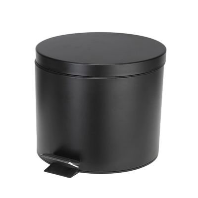 5L Soft Close Matt Black Bin