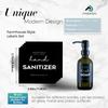 36 PCS Printed Label Stickers for Bottles, Prefdo Waterproof Minimalist Farmhouse Labels for Bathroom Kitchen Hand Soap Shampoo Conditioner Lotion Dispenser Bottles Containers(Black) view 2