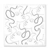 DesignQ Monochrome One Line Drawing Portraits Modern Framed Wall Art view 1