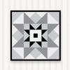 BARN Quilt Block Outdoor Square BQ107-06 | 6 Sizes | Outside Pattern | Wall Art | Yard Art | Barn Quilt Sign | Farm Quilt Design (46" x 46" 1 Sided) view 1