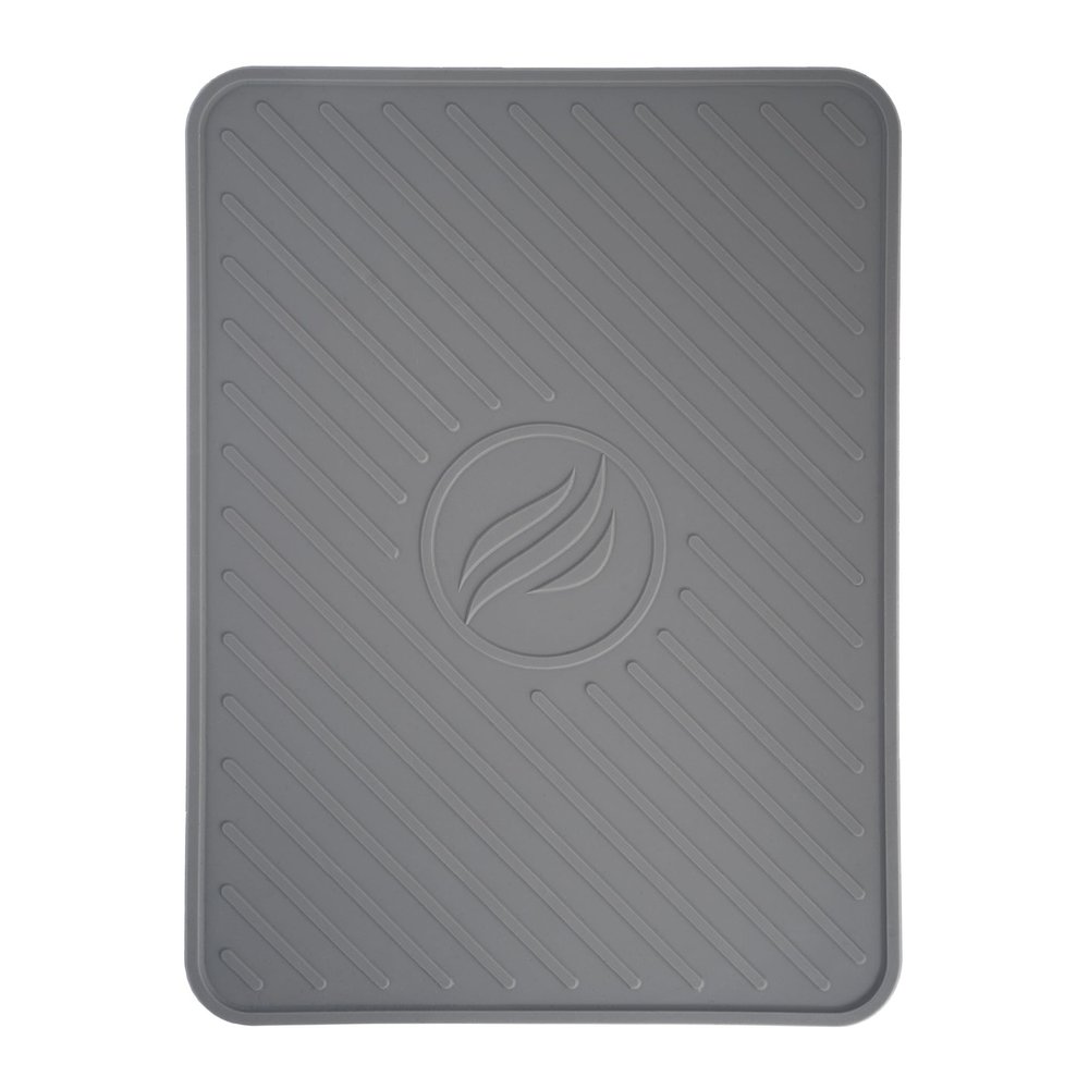 BLACKSTONE 4222 Silicone Large Griddle Spatula Mat, Serving Spoon Drip Pad & Grill Utensil Holder for Kitchen, Stovetop, Cooking & Countertop-Heat Resistant, Non Slip, Heavy Duty (9.25" x 12.2")