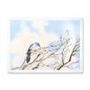 DesignQ Big Old Dead Barren Twig Yard Traditional Framed Wall Art view 1