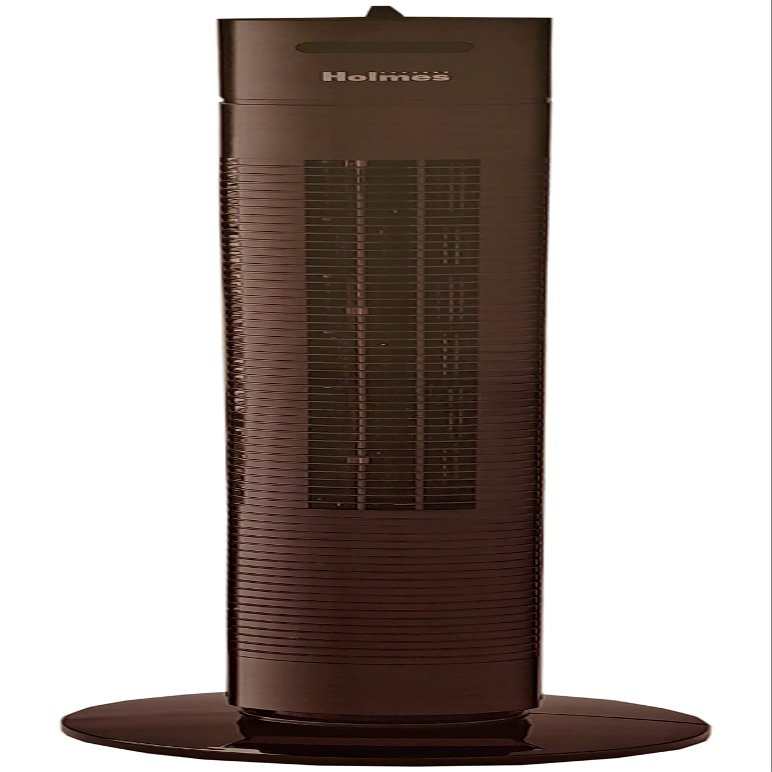 Holmes HTF3131-BTU Oscillating Tower Fan with 3 Speed Settings, 31 Inch, Black