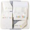 Kate Aspen Twinkle Invitation & Thank You Card Bundle (Set of 25) Little Peanut, One Size, Block Box Decoration,28571NA view 1