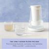 LifeStraw Home Water Pitcher, 7-Cup, White, Glass with Silicone Base, White, for Everyday Protection Against Bacteria, Parasites, Microplastics, Lead, Mercury, PFAS and a Variety of Chemicals view 4