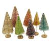 Bethany Lowe Designs Pastel Rainbow Bottle Brush Forest Retro Easter Decor, Set of 7 view 1
