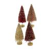 Bethany Lowe Designs LC1533 Mini Valentine Bottle Brush Tree Retro Decor, Set of 7 view 2