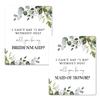 Greenery Bridesmaid Proposal Wine Labels | Will You Be My Bridesmaid and Maid of Honor Gift Box | I Can't Say I Do Without You (Boho Eucalyptus) view 1