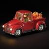 Roman 6" H LED Swirl Pilgrim Turkey Truck with Pumpkins view 1