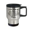 Aunt Travel Mug from Niece I Love How We Dont Have To Say Out Loud Im Your Favorite Niece Birthday Christmas Ideas for Uncle 14Oz Stainless Steel Coff view 2
