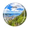 Bergen Norway Fridge Magnet Crystal Tourist Souvenir Gift Collection Refrigerator Magnetic Sticker view 1
