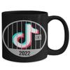 2022 Tiktok Jail Mug Prison Cell Inmate Funny Social Media Memes Birthday Christmas Ideas 11 or 15 oz White or Black Ceramic Coffee Cup Men Women Teen view 2