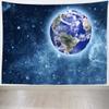 BELECO Galaxy Tapestry Universe Space Earth Backdrop Starry Sky Tapestry Wall Dcor Cosmic Galaxy Nebula Stars Psychedelic Tapestry for Home Decor Bedroom Living Room Dorm Decor 80x60 Inches view 1