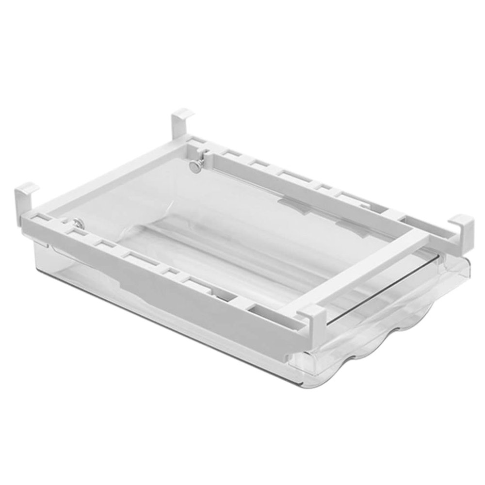 SOLUSTRE Refrigerator Drawer Hanging Storage Container for Organized Fridge Space-Saving Design Holder for Kitchen Housewarming for Cooking Enthusiasts