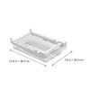 SOLUSTRE Refrigerator Drawer Hanging Storage Container for Organized Fridge Space-Saving Design Holder for Kitchen Housewarming for Cooking Enthusiasts view 3