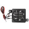24V Heater PTC Fan Heater, Constant Temperature PTC Fan Car Heater Small Space Heating Incubator(24V 150W) view 2
