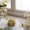Balsa Circle 12 Gold 3 in Mini Hexagon Treasure Boxes Favor Holders Wedding Party Reception Events Accessories Decoration Supplies view 4