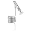 304 Stainless Steel Sampling Coil Defoamer,Silver Beer Brewing Sampling Valve Coil Defrother Homebrew Fermenter Accessory Practical Beer Brewing Equipment view 1