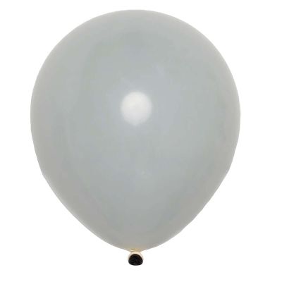 25 Gray 10" Double Stuffed Latex Helium Air Balloons - Wedding Reception Birthday Events Party Decorations Supplies