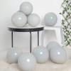 25 Gray 10" Double Stuffed Latex Helium Air Balloons - Wedding Reception Birthday Events Party Decorations Supplies view 4
