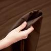 1000Thread Count Extra Long Staple 100% Egyptian Cotton Sheet Set,Sateen Weave, Hotel Quality Soft Luxury Bedding, Twin XL Size 4 Piece Sheet Set Fit 9" Inch to 12" Deep Chocolate Solid. view 3