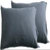 1000-TC Luxury Ultra-Soft Hotel Quality 100% Egyptian Cotton 2-Pack Pillowcases - German Size 31" x 31"(Inches) Elephant Grey Solid. view 1
