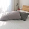 1000-TC Luxury Ultra-Soft Hotel Quality 100% Egyptian Cotton 2-Pack Pillowcases - German Size 31" x 31"(Inches) Elephant Grey Solid. view 4