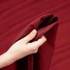 1000Thread Count Extra Long Staple 100% Egyptian Cotton Sheet Set,Sateen Weave, Hotel Quality Soft Luxury Bedding, Twin XL Size 4 Piece Sheet Set Fit 15" Inch to 18" Deep Burgundy Solid. view 3