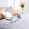 1000-TC Luxury Ultra-Soft Hotel Quality 100% Egyptian Cotton 2-Pack Pillowcases - German Size 31" x 31"(Inches) Silver Grey Solid. view 4