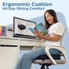 5 STARS UNITED Knee Pillow for Side Sleepers - 100% Memory Foam and Seat Cushion for Desk Chair, Bundle view 4