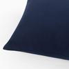 1000-TC Luxury Ultra-Soft Hotel Quality 100% Egyptian Cotton 2-Pack Pillowcases - German Size 31" x 31"(Inches) Navy Blue Solid. view 3