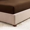 1000Thread Count Extra Long Staple 100% Egyptian Cotton Sheet Set,Sateen Weave, Hotel Quality Soft Luxury Bedding, King Size 4 Piece Sheet Set Fit 9" Inch to 12" Deep Chocolate Solid. view 4