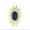 3starimex = aliases) Large 27" Inch Gold Sunburst Wall Clock view 1