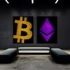 Crypto Canvas Wall Art view 3