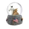 NASA Snow Globe Moon Landing [3.5 Inches] Astronaut and Lander Rover view 1