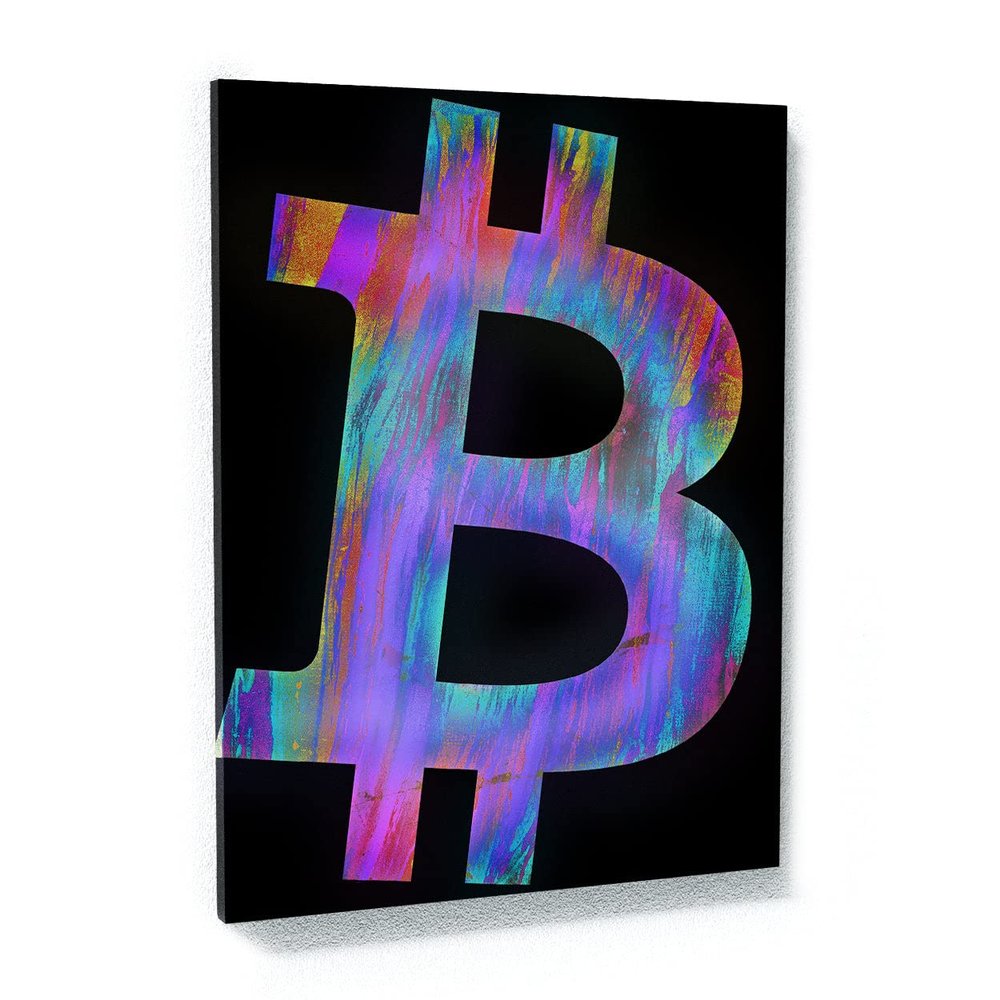 Crypto Canvas Wall Art