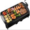 2-in-1 Large Nonstick Electric Griddle, 1600W Pancake Griddle, Heat Up Fast Evenly Smokeless Griddle Pan, Temperature Control, Non-stick Coating, Drip Tray, for Meal Indoor BBQ Grill Party (21''x11'') view 1