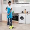 Manual Carpet Sweeper Mini Hand Push Sweeper 3 in 1 Household Cleaning Lazy Dustpan Trash 0 Rotating Floor Cleaning Mop (Random Color) view 4