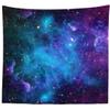 BELECO Cosmic Galaxy Tapestry Wall Dcor Blue Starry Sky Stars Tapestry Wall Hanging Universe Space Tapestry Psychedelic Galaxy Nebula Tapestry for Ceiling Bedroom Living Room Dorm Decor 106x70 Inch view 2