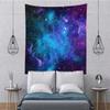 BELECO Cosmic Galaxy Tapestry Wall Dcor Blue Starry Sky Stars Tapestry Wall Hanging Universe Space Tapestry Psychedelic Galaxy Nebula Tapestry for Ceiling Bedroom Living Room Dorm Decor 106x70 Inch view 4