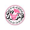 godblessign Hope Butterfly Ribbon Wreath Round Wall Art Signs Pink Ribbon Fighte Cancer Awareness Warrior Metal Sign Home Decorative Door Sign Decor for Living Room Bedroom Birthday Gift view 1