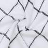 HFGBLG Cotton Dish Towels, 6 Pack Dish Cloths, 13 x 13 in, Black Grid view 4