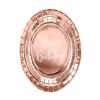 6 Happy Birthday Rose Gold Small Paper Plates, Rose Gold Tableware, Birthday Party Paper Plates, Rose Gold Decorations view 1