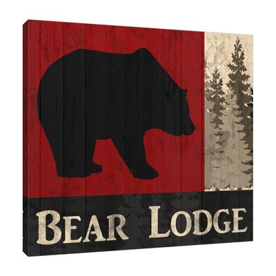 Jaxson Rea "Bear Lodge Gallery Wrapped Canvas by Kimberly Allen, 32" x 24"