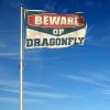 Flags For Room Guys Beware of Dragonfly Flag Gifts For Men Who Have Everything (Size : 12 * 18IN/30 * 45CM) view 4