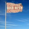 Flags For Room Guys Bar Open Flag Gifts For Men Who Have Everything ( Size : 60*96IN/152*244CM ) view 4
