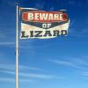 Flags For Room Guys Beware of Lizard Flag Gifts For Men Who Have Everything (Size : 24 * 35IN/60 * 90CM) view 4