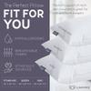 Lincove Recreation Sleeping Pillow, Filled with Premium Down, 600 Fill Power  Includes A Pillow Protector, 400 Thread Count Pillow Shell, Queen - Soft, 1 Pack view 4