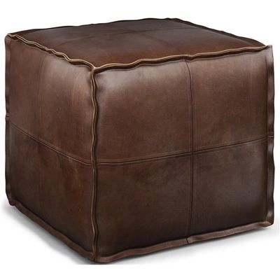 Pemberly Row Round Velvet Pouf Ottoman, Small Button Tufted Hassock Footrest for Living Room, Accent Foot Stool for Couch, Light Gray Puff Side Chair for Floor, 36"x36"x16"